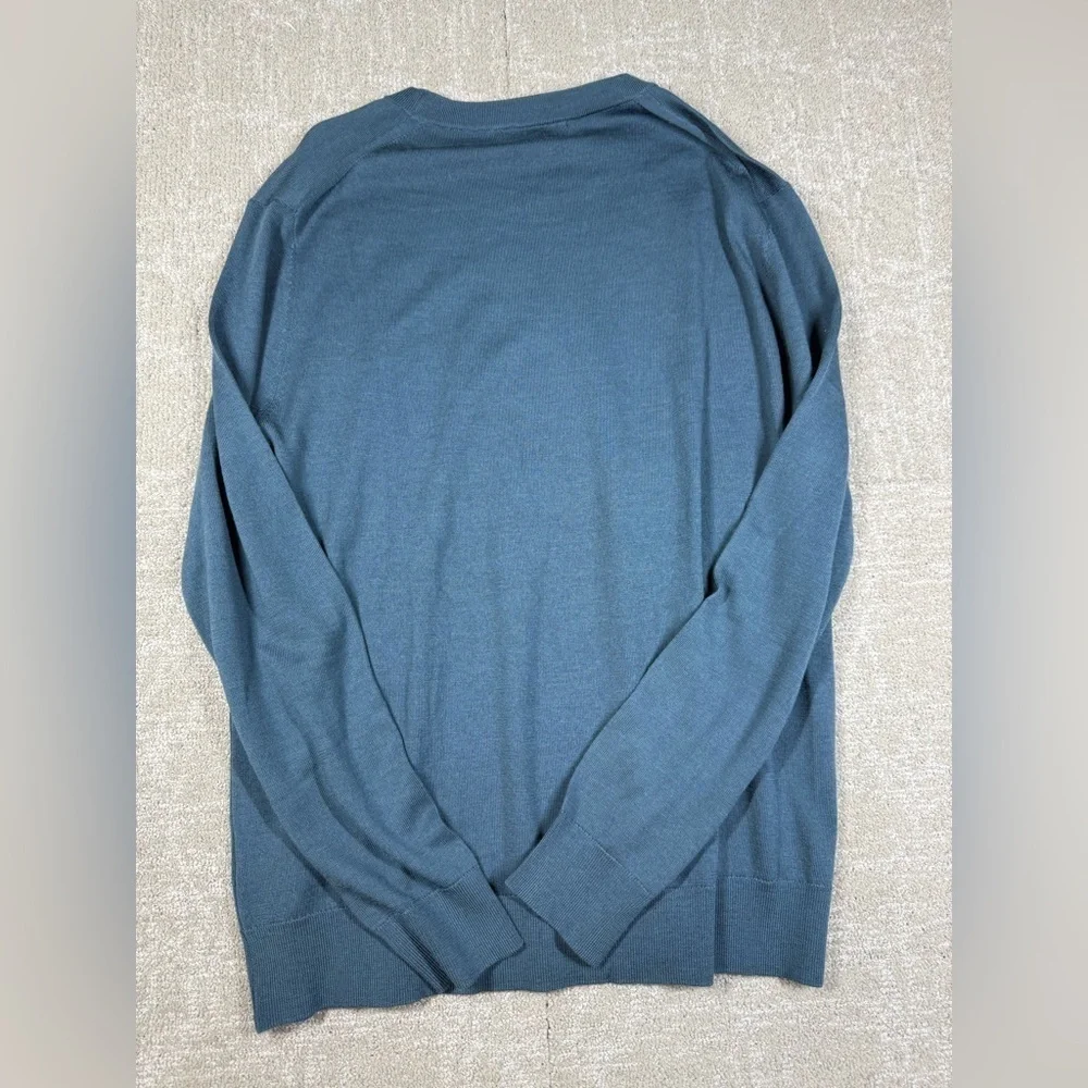Banana Republic 100% Merino Wool Long Sleeve Crew Neck Sweater Size Large